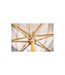 Parasol Design en Bois Naxos 300cm Naturel-2