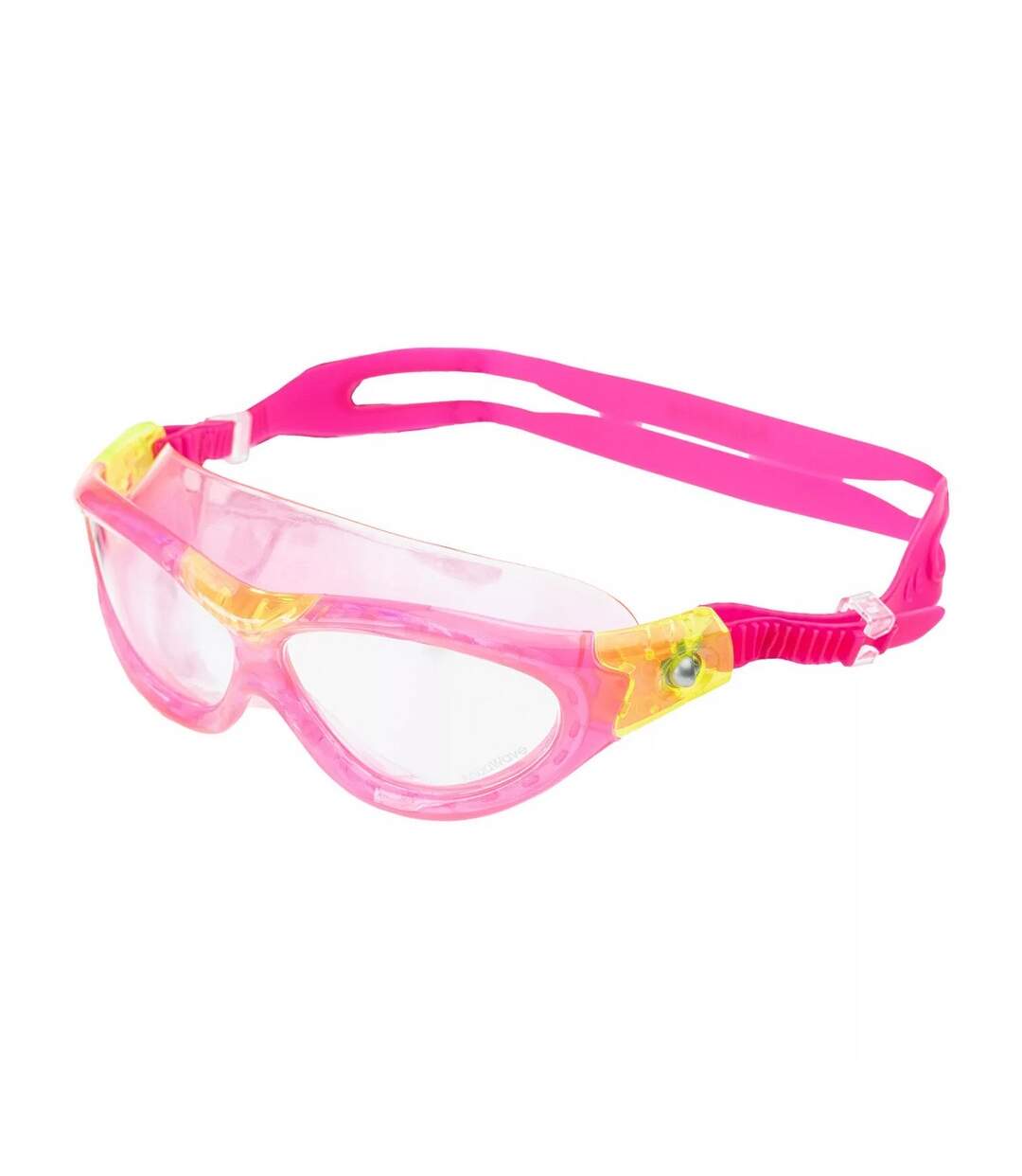 Aquawave - Lunettes de natation FLEXA - Enfant (Rose / Jaune / Transparent) - UTIG2712-2