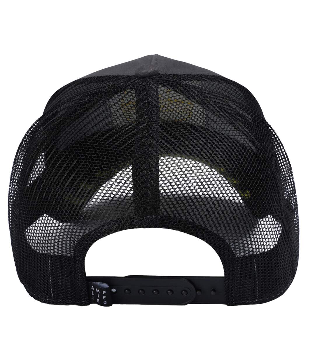 Wu-tang Clan Trucker Cap Grey Black Amplified-2