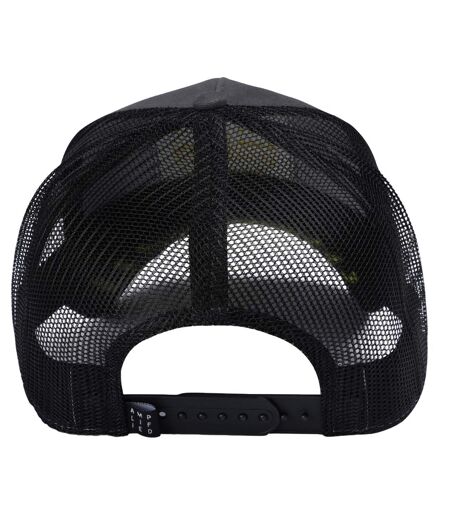 Wu-tang Clan Trucker Cap Grey Black Amplified