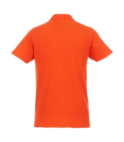 Elevate Mens Helios Short Sleeve Polo Shirt (Orange)