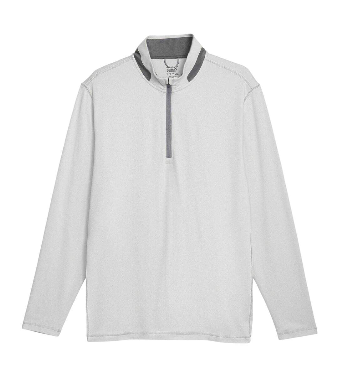 Mens Quarter Zip Jumper Slate Puma-2