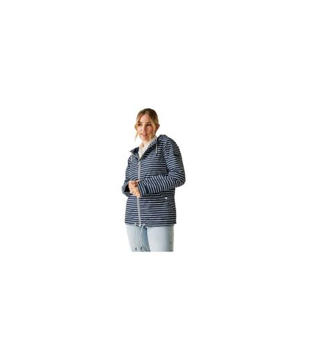 Veste Imperméable Bayletta Femme Bleu Marine Blanc Regatta