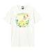 T-shirt Goodbye Yellow Brick Road Cover Adulte Vieux Blanc Amplified-1