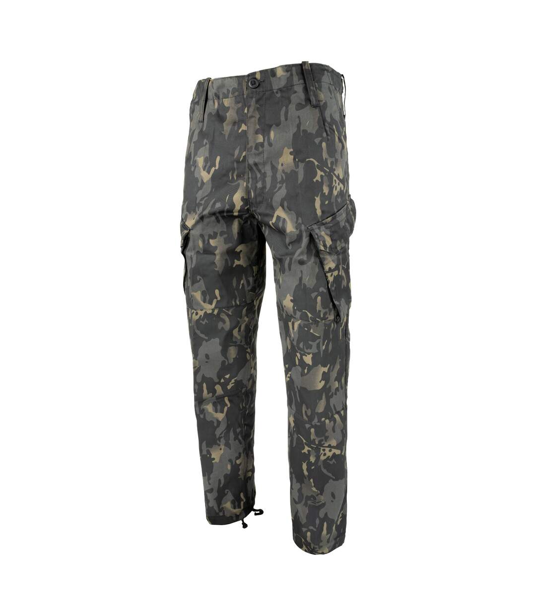 Pantalon À Poches Motif/style Camouflage Pcs Homme Noir Camouflage Viper-3