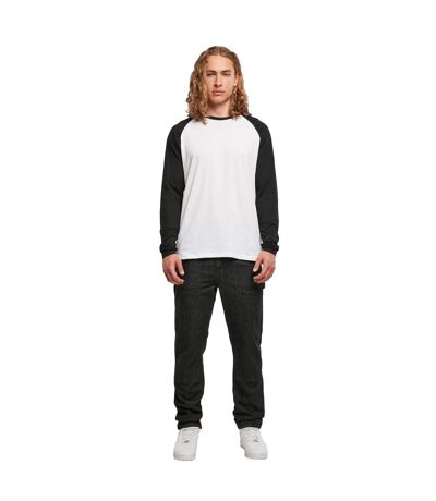 T-shirt Homme Blanc Noir Build Your Brand