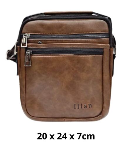 Sacoche en simili cuir tarracolla pour homme - Finition soignée et style intemporel