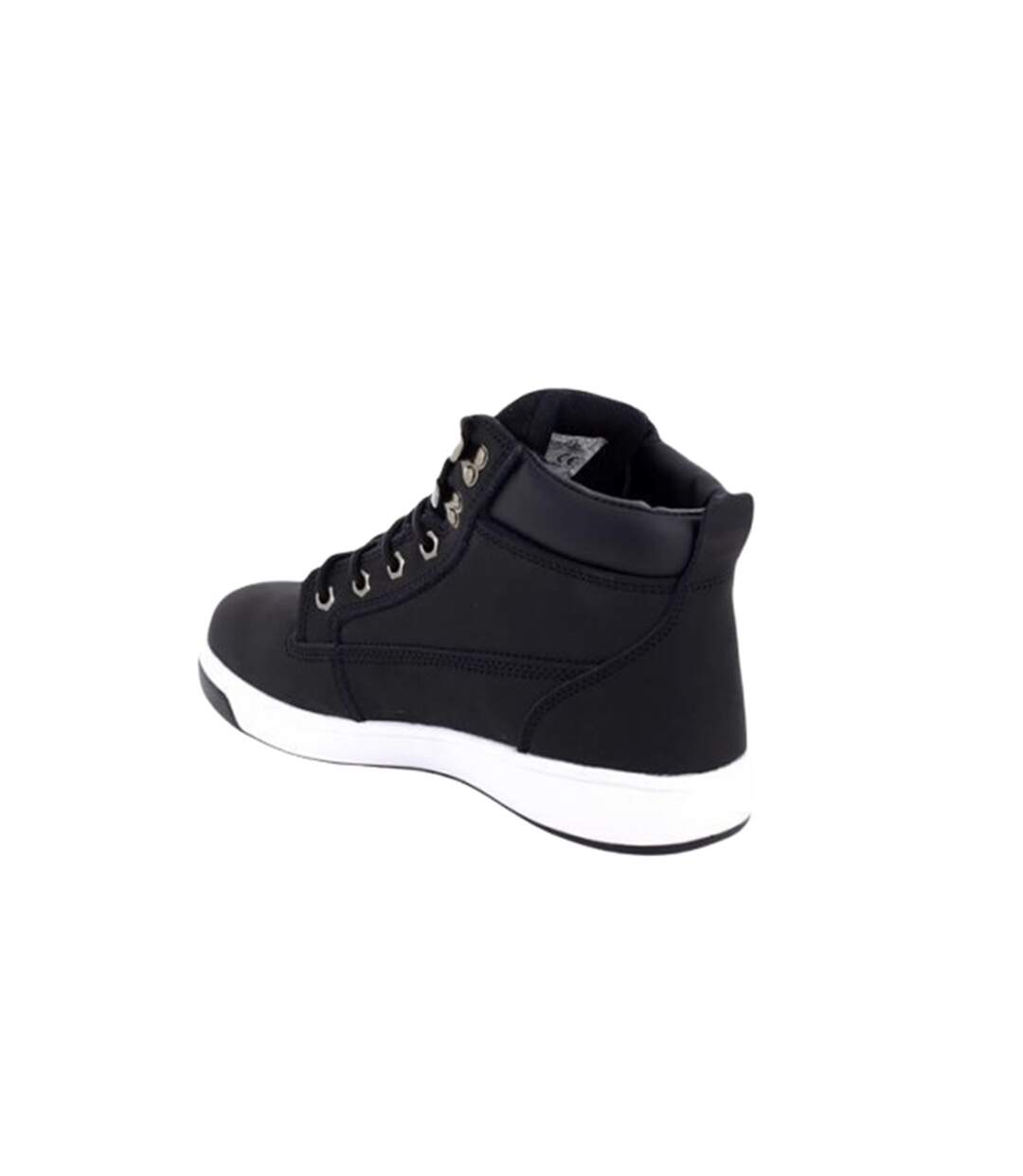 Mens toe capped safety trainer boots black Grafters