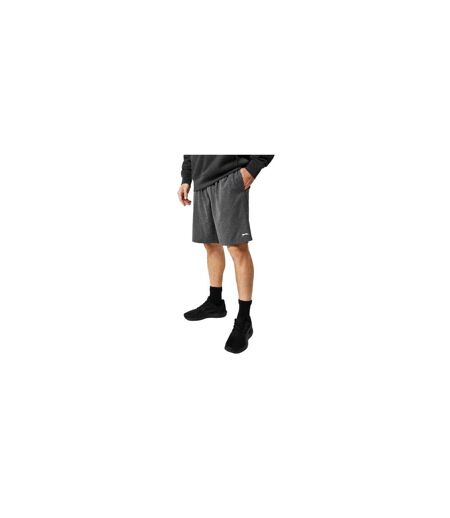 Mens Cotton Blend Casual Jersey Shorts Charcoal Slazenger