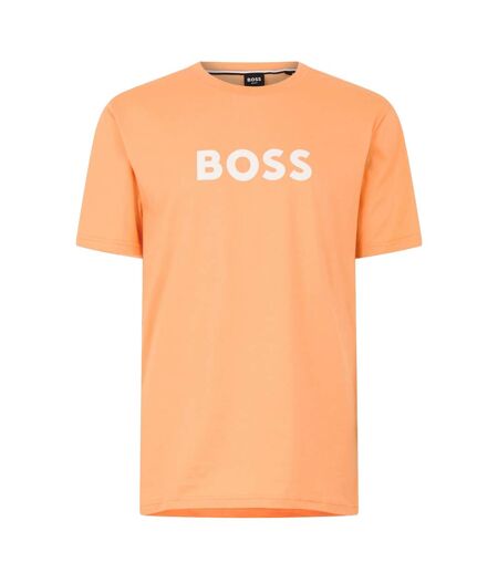T-shirt Motif/style Logo Hbw Homme Orange Clair Boss