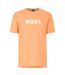 T-shirt Motif/style Logo Hbw Homme Orange Clair Boss-1