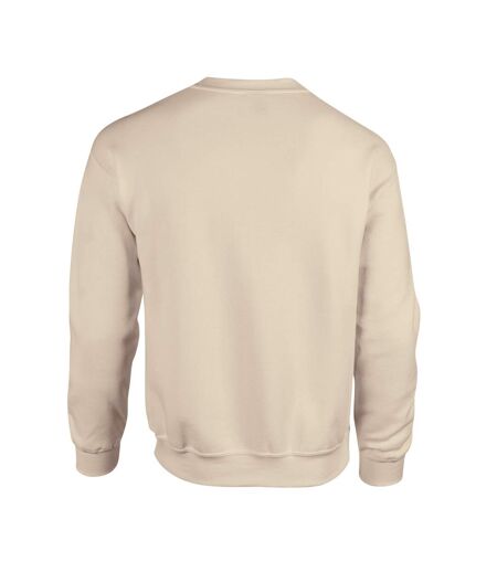 Mens Heavy Blend Sweatshirt Sand Gildan