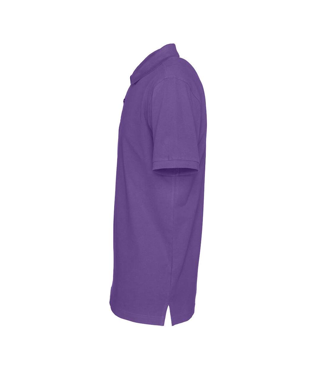 Polo homme violet Clique-3