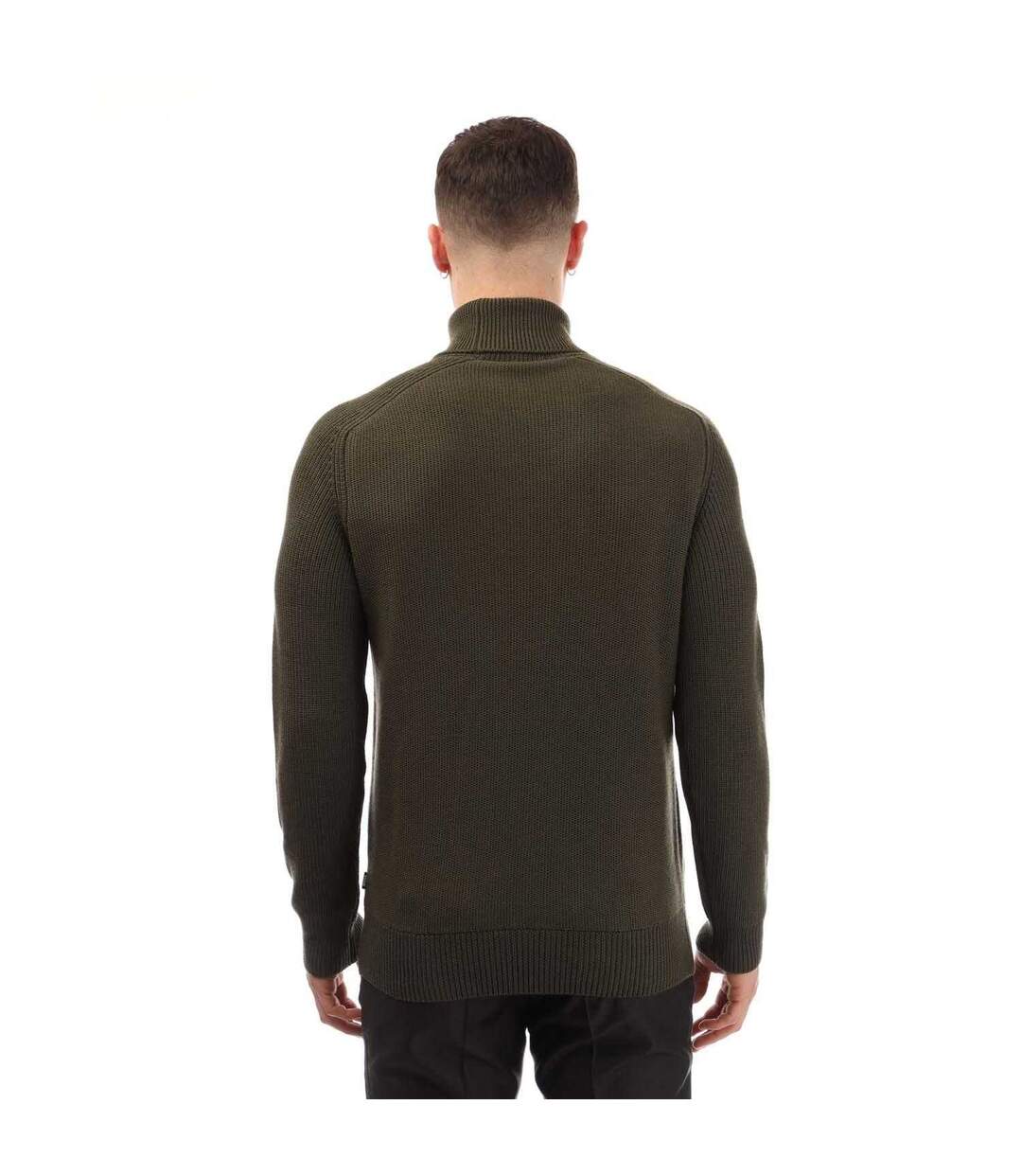 Pull Manuello Homme Vert Boss-3