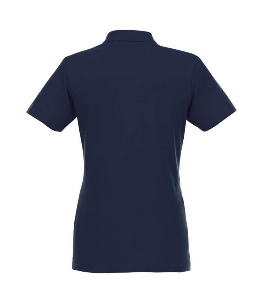 Polo helios femme bleu marine Elevate-2