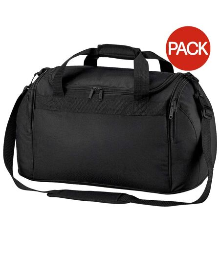 Lot De 2  Freestyle Sac De Voyage 26 Litres Taille Unique Noir Bagbase