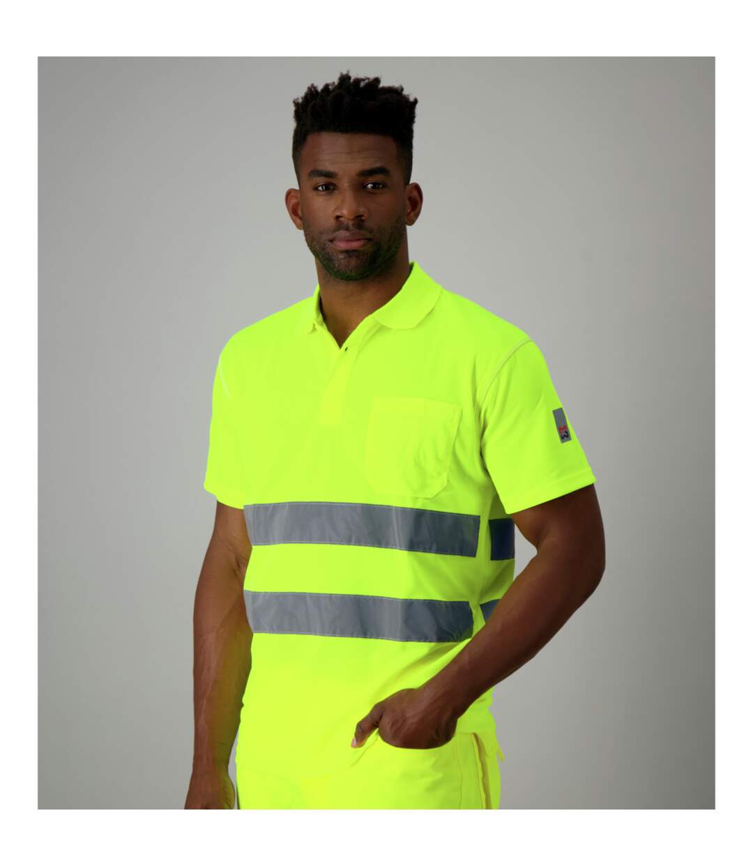 Polo de travail Würth MODYF haute-visibilité jaune