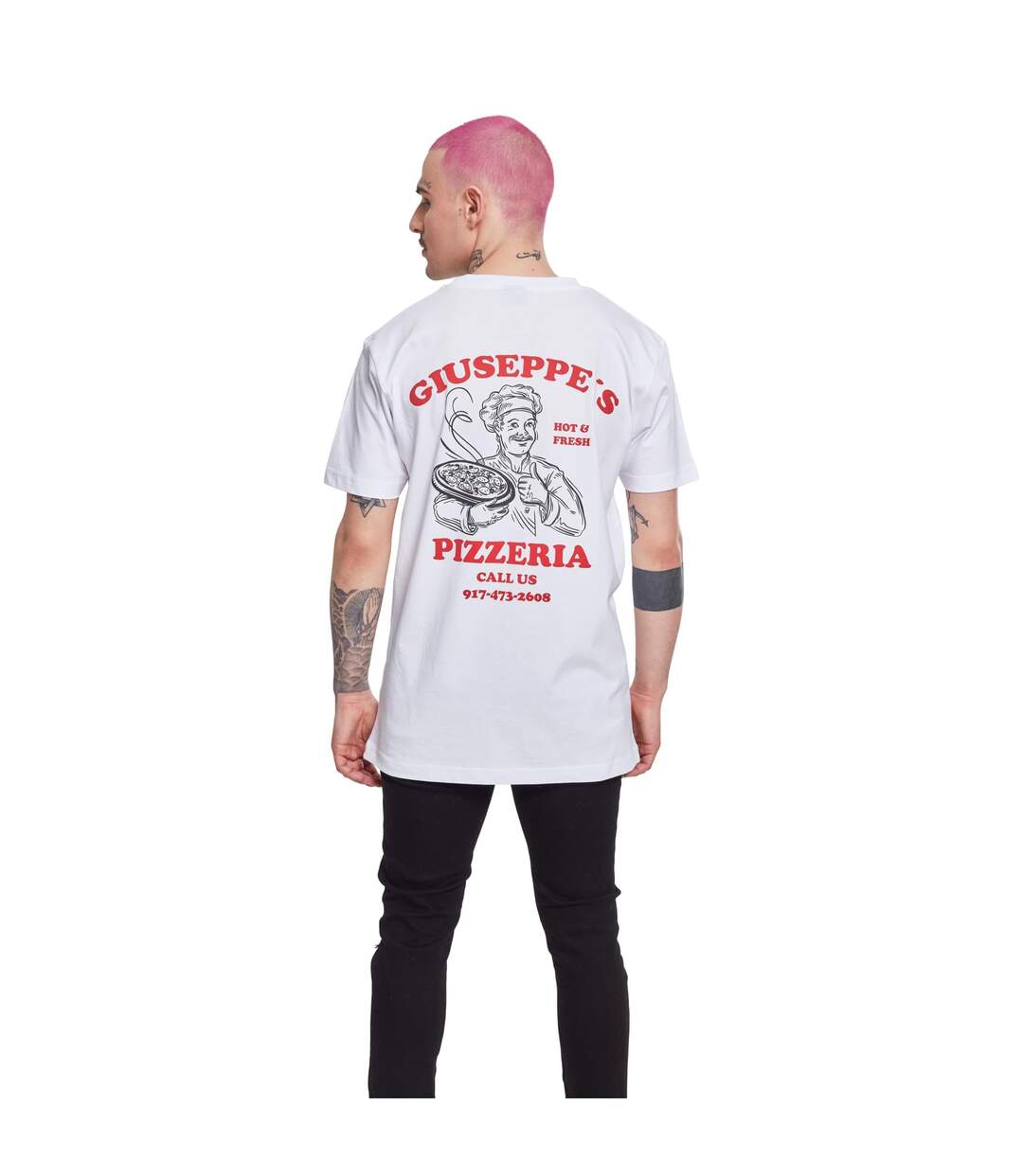 Blanc Mister Tee-4