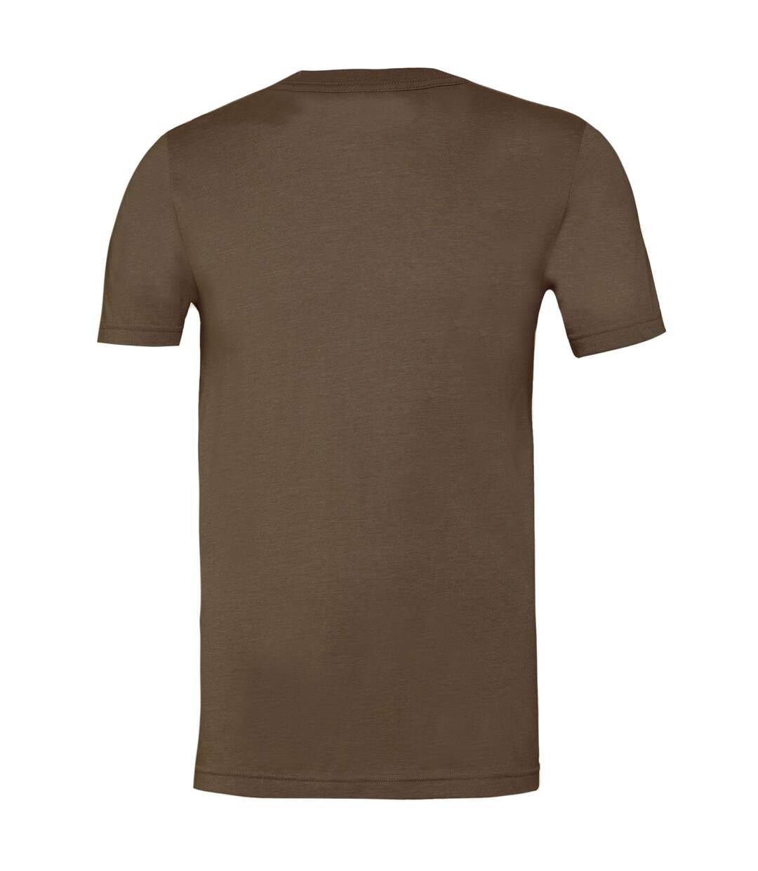 T-shirt adulte marron chiné Bella + Canvas