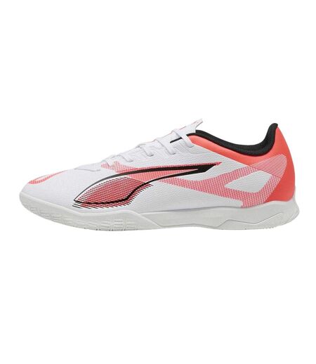 Mens Ultra 5 Play It Non Marking Indoor Football Shoes  White Puma