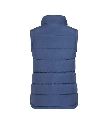 Womens/ladies Padded Gilet Marine Lazy Jacks