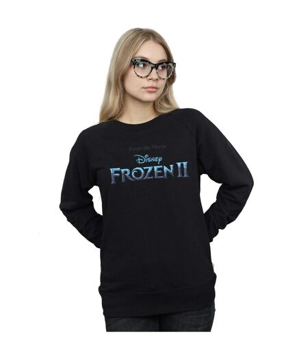 Disney - Sweat FROZEN MOVIE LOGO - Femme (Noir) - UTBI18943