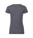 Womens/ladies short-sleeved t-shirt convoy gray Russell