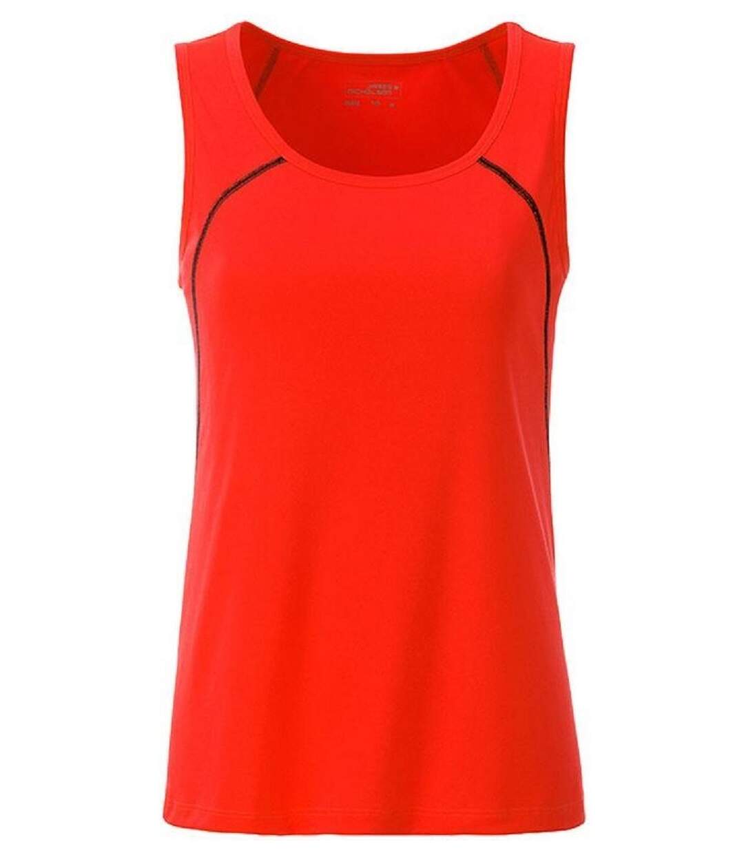 Débardeur running respirant - Femme - JN493 - orange vif