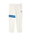 Mens Flocked Straight Cut Sweatpants Cream Lacoste-2