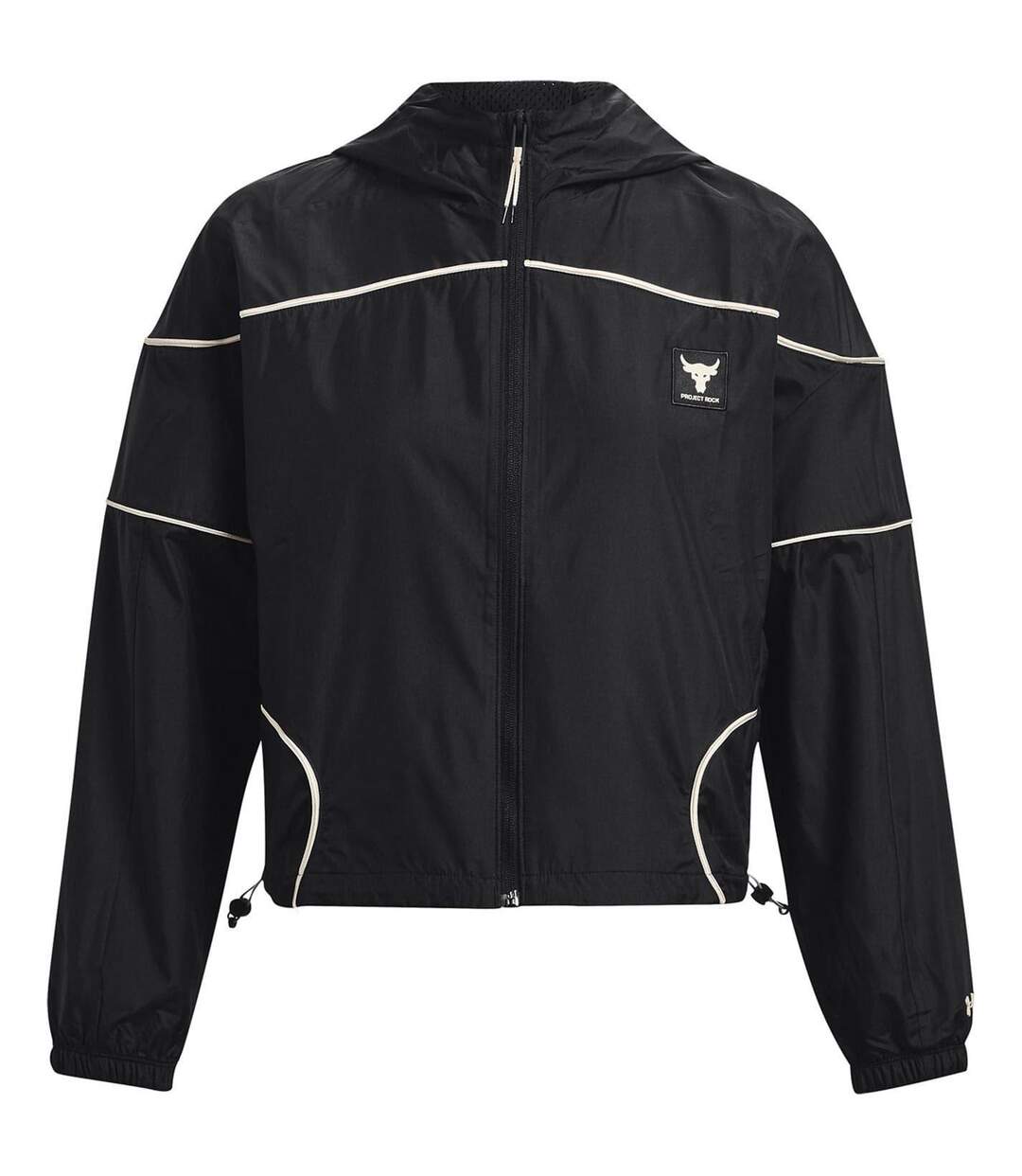 Veste À Capuche Motif/style Réfléchissant Project Rock Homme Noir Under Armour-2