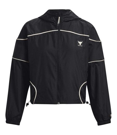 Veste À Capuche Motif/style Réfléchissant Project Rock Homme Noir Under Armour