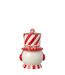 Boîte Déco Noël Bonhomme de Neige 30cm Rouge-3