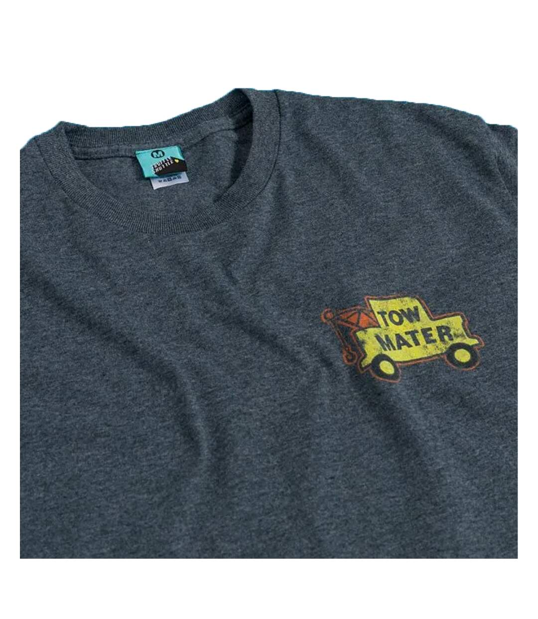 T-shirt Motif Martin Motif/style Imprimé Au Dos Towing And Salvage Adulte Charbon Cars-3