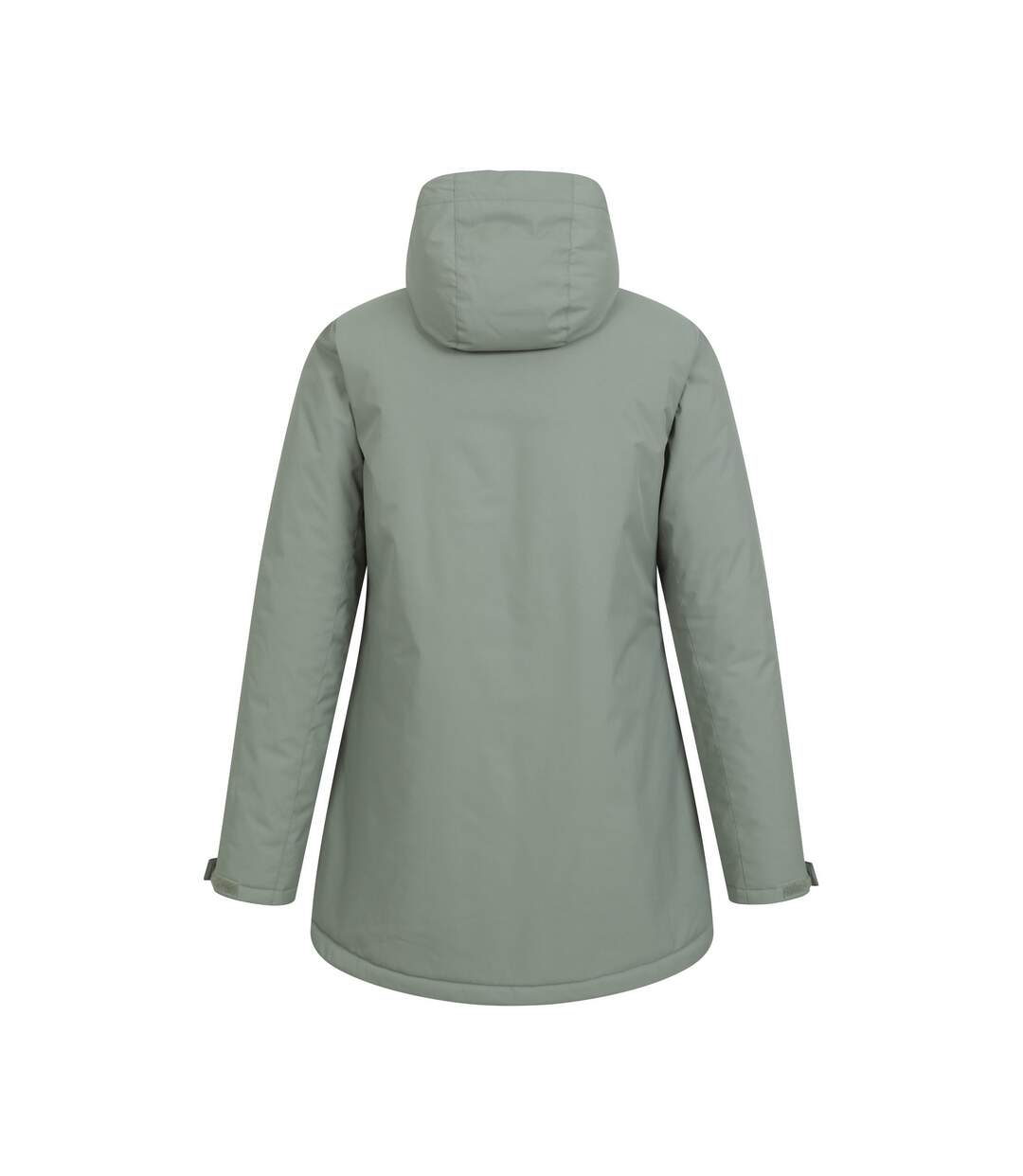 Womens/ladies ranger water resistant padded parka khaki green Mountain Warehouse-2
