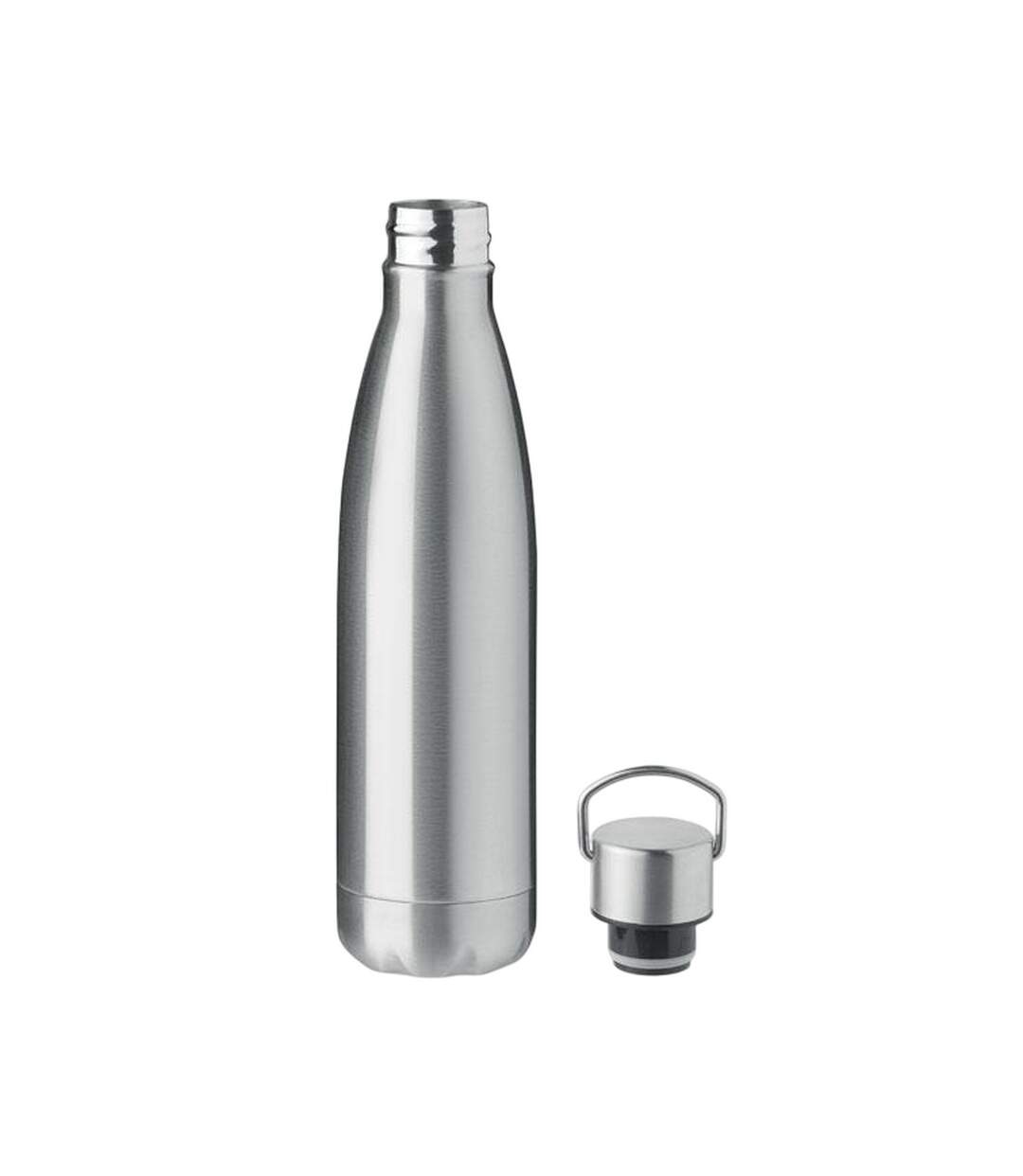 Arctic double wall 500ml water bottle one size matt silver MidOcean-3