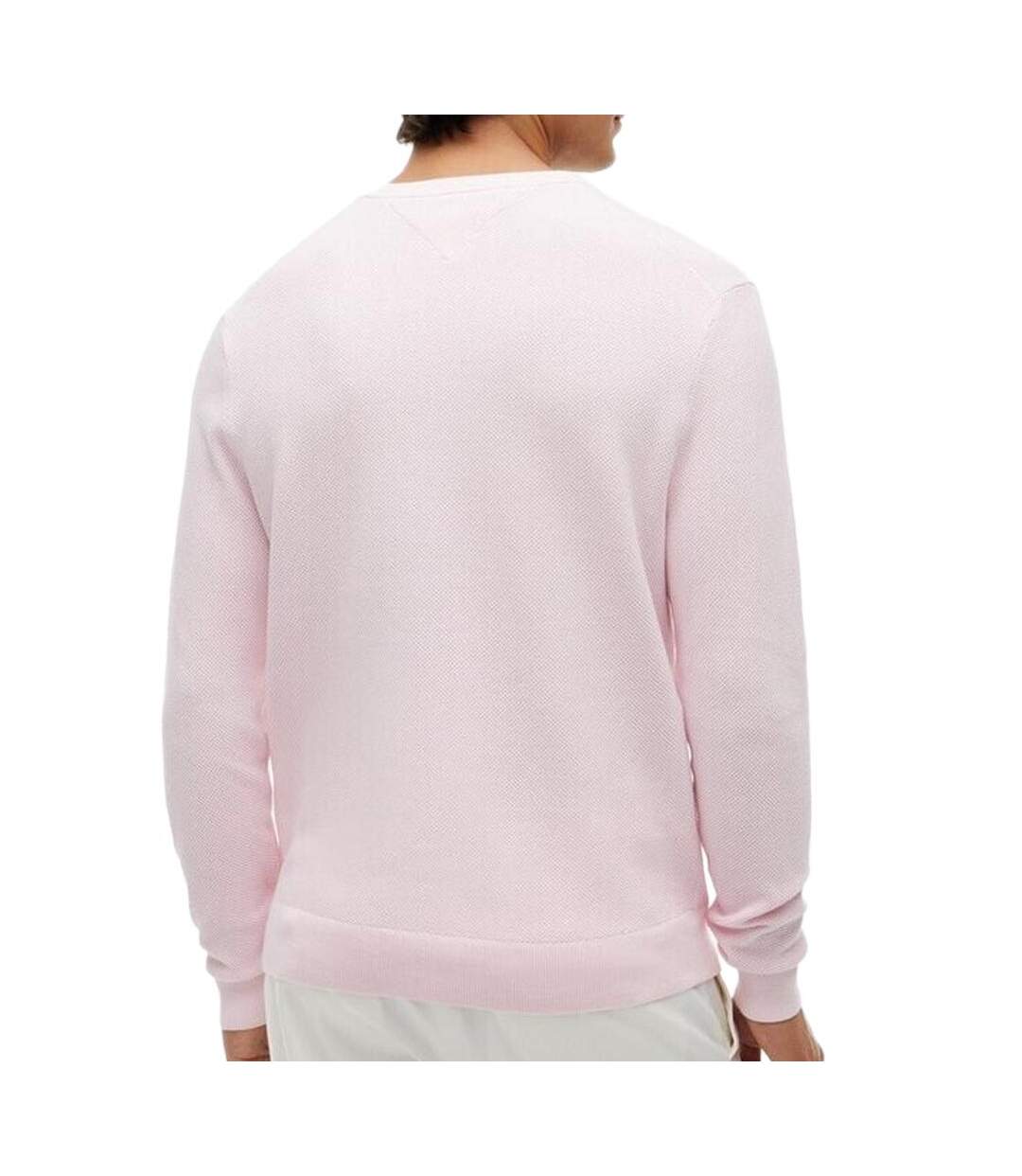 Sweat rose homme tommy hilfiger essential terry-2