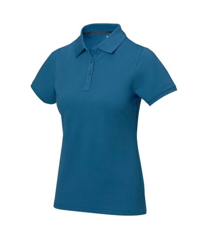 Calgary short sleeve ladies polo tech blue Elevate