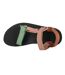 Womens/ladies Midform Universal Platform Sandals Clay Sage Black Teva-3