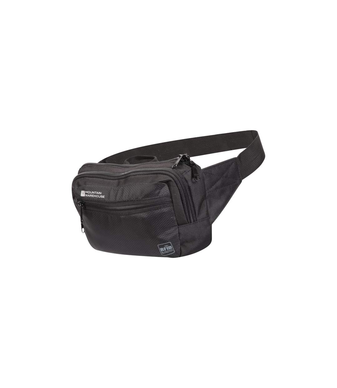Travel rfid blocking bum bag one size black Mountain Warehouse-2