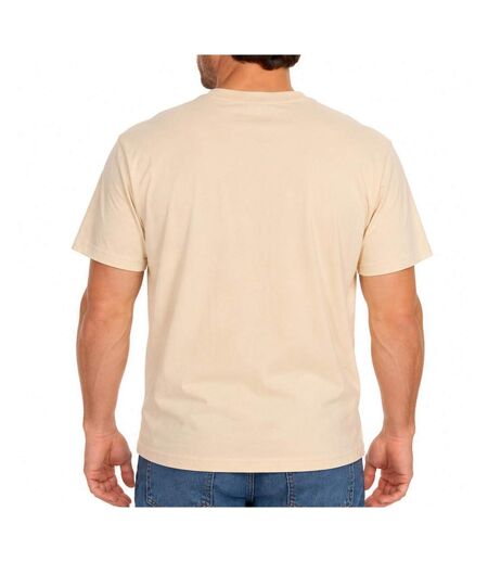 T-Shirt beige homme redskins sleeves