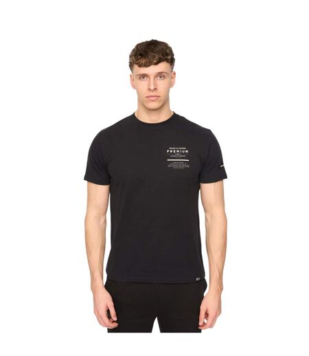 Mens Rayland Cotton T-shirt Black Duck And Cover