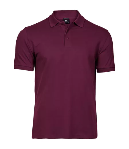 Polo Luxury Homme Bordeaux Tee Jays