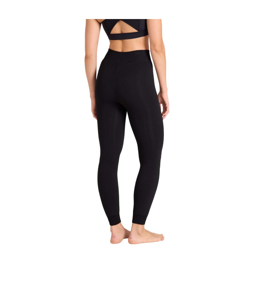 Pantalon Femme Noir Animal-3