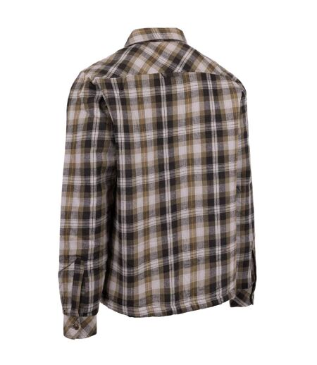 Mens Danehill Sherpa Lined Shirt Dark Vine Trespass