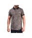 Polo Motif/style Cachemire Homme Bleu Marine Bleu Clair Lambretta-1