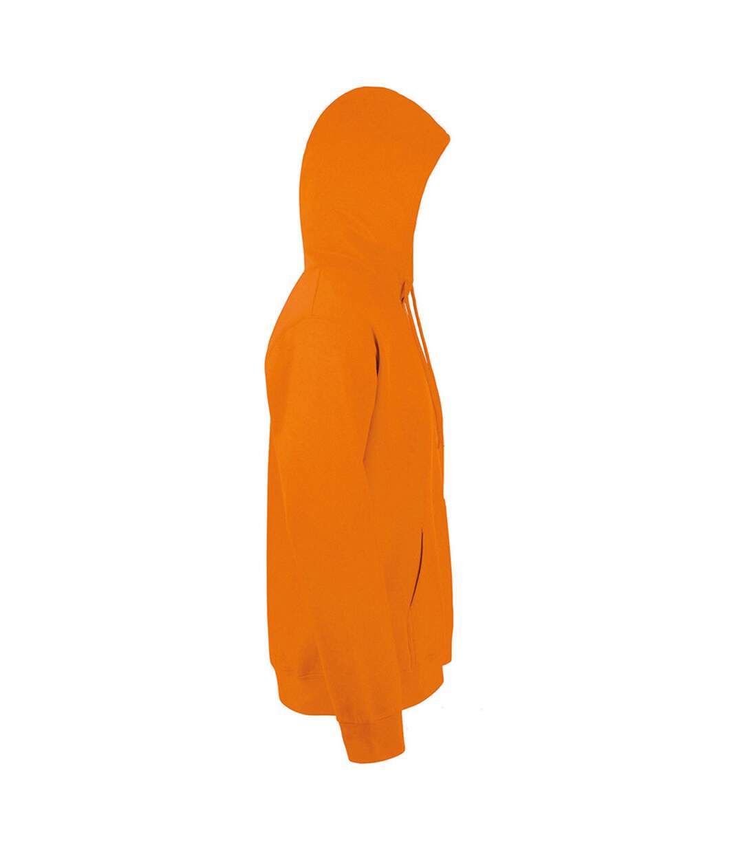 Sweat à capuche snake unisexe orange SOLS-3