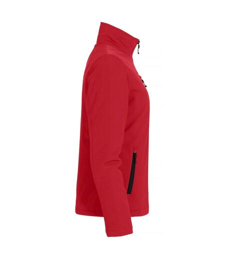 Doudoune Softshell Femme Rouge Clique