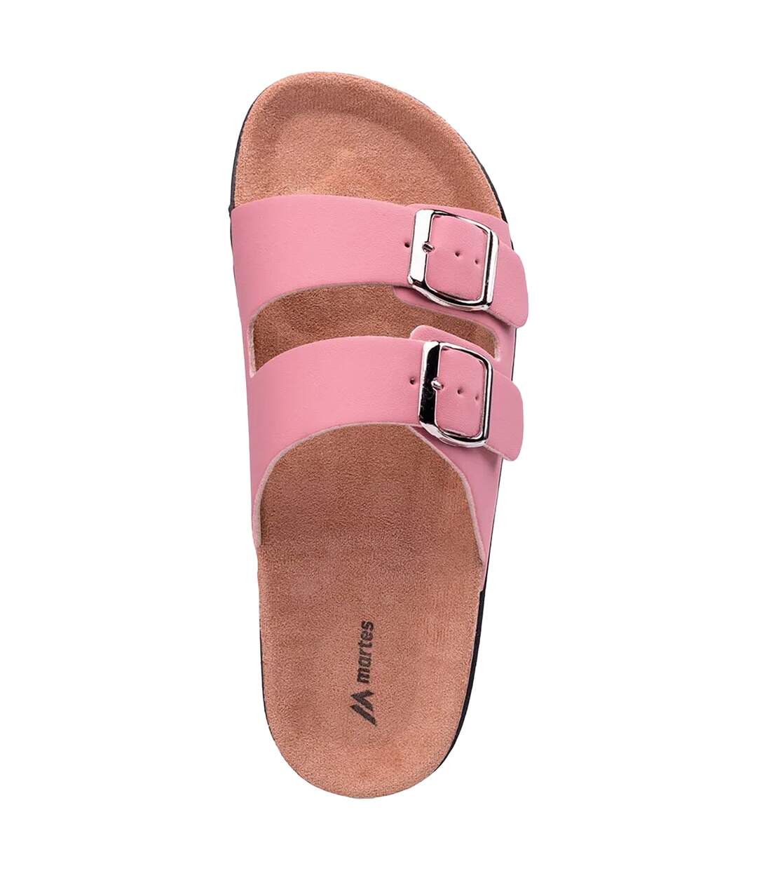 Sandales Biren Femme Rose Marron Martes-4