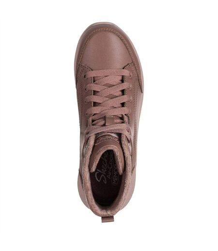 Womens/ladies Ultraflex 2 Flat Ankle Boots Mushroom Skechers