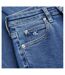 Womens/ladies High Rise Skinny Jeans Mid Blue Calvin Klein-4
